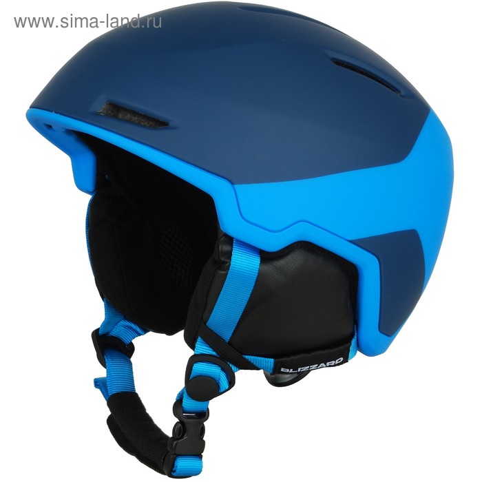 Зимний шлем Blizzard 2018-19 Viper ski helmet, dark blue matt/bright blue matt, обхват 60-63 см - Фото 1