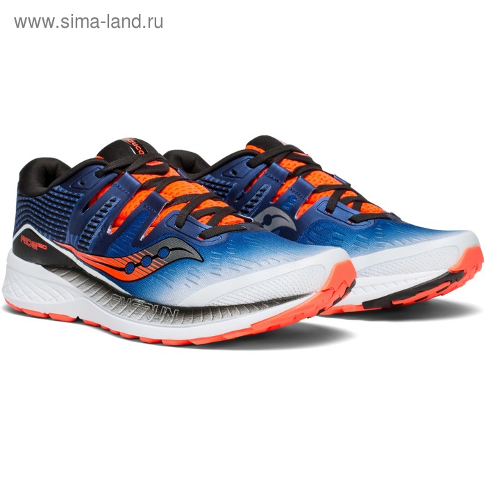 Saucony 2018 19 RIDE ISO White Blue ViziRed US 13 4199963 9 014.00 SIMA LAND.RU