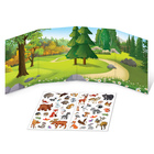 Наклейки многоразовые «Кто живёт в лесу» - Фото 3