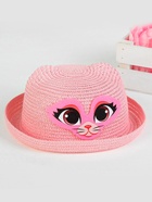 Панама детская «Киса», розовая, р-р 50 - 52, 2-5 лет - Фото 6