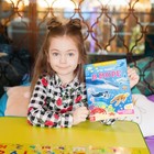 Наклейки многоразовые «Кто живёт в море», книжка - раскладушка - Фото 2