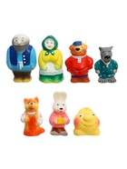 Набор резиновых игрушек «Колобок», 7 шт. - Фото 1