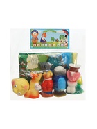 Набор резиновых игрушек «Колобок», 7 шт. - Фото 12