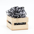 Наполнитель бумажный «Инь Янь», МИКС, бело - чёрный, 1000 г - Фото 1