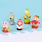 Набор резиновых игрушек «Красная шапочка» - Фото 1