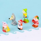 Набор резиновых игрушек «Красная шапочка» - Фото 2