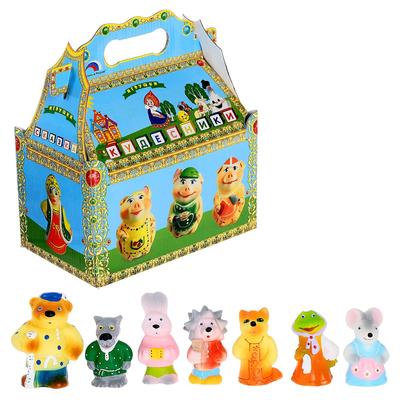 Набор резиновых игрушек «Теремок»