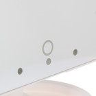 УЦЕНКА Зеркало LuazON KZ-07, подсветка, 30×18×7 см, 22 диода, 4xААА (не в комплекте), белое - Фото 3