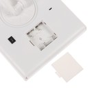 УЦЕНКА Зеркало LuazON KZ-07, подсветка, 30×18×7 см, 22 диода, 4xААА (не в комплекте), белое - Фото 10