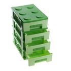 Мини-комод для мелочей, 4 секции, цвет МИКС - Фото 1