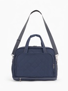 Сумка дорожная на молнии, с увеличением, 2 наружных кармана, длинный ремень, серая - Фото 4