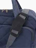 Сумка дорожная на молнии, с увеличением, 2 наружных кармана, длинный ремень, серая - Фото 6