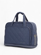 Сумка дорожная на молнии, с увеличением, 2 наружных кармана, длинный ремень, серая - Фото 7