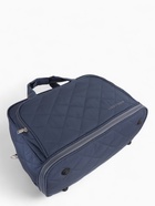 Сумка дорожная на молнии, с увеличением, 2 наружных кармана, длинный ремень, серая - Фото 9