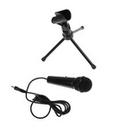 Микрофон Ritmix RDM-120, 30 дБ, 2.2 кОм, разъём 3.5 мм, кабель 1.8 м, черный - Фото 2