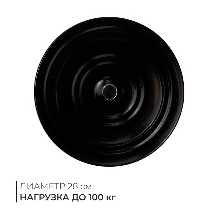 Диск здоровья, металлический, d=28 см, двухцветный - Фото 1