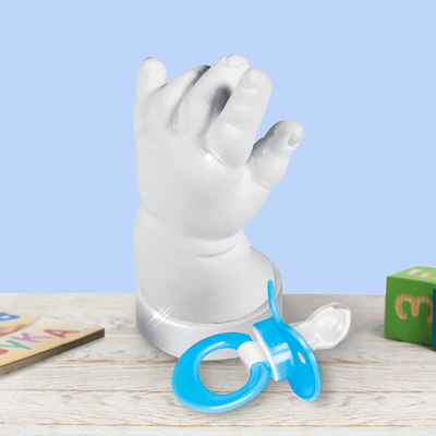 Слепок ручки малыша 3Д из гипса