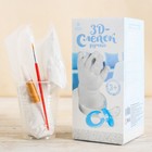 Слепок ручки малыша 3Д из гипса - Фото 8