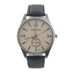 Часы мужские наручные кварцевые "Ланьера", d-3.5 см, хром - Фото 1