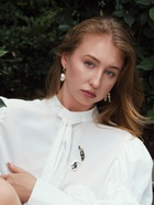 Брошь «Кошечка» грация, цвет черно-белый в золоте - Фото 7