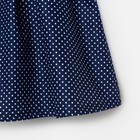 Платье KAFTAN "Горошек" рост 98-104, р.30, синий/белый - Фото 8