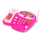 Музыкальный телефончик «Маленькая леди», русская озвучка, цвет розовый, в пакете - Фото 3