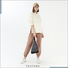 Рюкзак для обуви на молнии, до 35 размера,TEXTURA, цвет серый - Фото 9