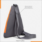 Рюкзак для обуви на молнии, до 35 размера,TEXTURA, цвет оранжевый - Фото 4