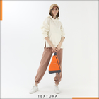 Рюкзак для обуви на молнии, до 35 размера,TEXTURA, цвет оранжевый - Фото 9