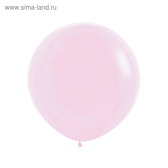 Шар латексный 24", пастель, набор 10 шт, цвет нежно-розовый - Фото 1