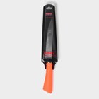 Нож кухонный Доляна «Рич», лезвие 12,5 см, цвет оранжевый - Фото 4