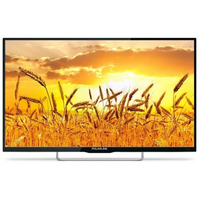 Телевизор Polarline 43PL51TC, 43", 1920x1080, DVB-T2/C, 3xHDMI, 2xUSB, черный