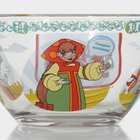 Набор детской стеклянной посуды «Три богатыря. Царевны», 3 предмета: тарелка d=19,7 см, салатник d=13 см, кружка 300 мл - фото 4268266