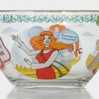 Набор детской стеклянной посуды «Три богатыря. Царевны», 3 предмета: тарелка d=19,7 см, салатник d=13 см, кружка 300 мл - Фото 12