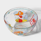 Набор детской стеклянной посуды «Три богатыря. Царевны», 3 предмета: тарелка d=19,7 см, салатник d=13 см, кружка 300 мл - Фото 16