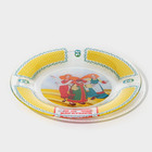 Набор детской стеклянной посуды «Три богатыря. Царевны», 3 предмета: тарелка d=19,7 см, салатник d=13 см, кружка 300 мл - фото 4268273