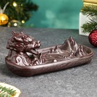 Подставка для благовоний TAKE IT EASY «Дракон в горах», набор благовоний конусы, стелющийся дым, 17×9×7 см - Фото 2