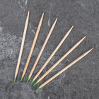 Зубочистки с ментолом Доляна, 270-280 шт., бамбук - Фото 2