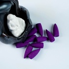 Подставка для благовоний TAKE IT EASY «Лотос в руке», набор благовоний конусы, стелющийся дым, 10×10×23 см - Фото 10