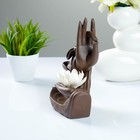 Подставка для благовоний TAKE IT EASY «Листья лотоса», набор благовоний конусы, стелющийся дым, 20×16×15 см - Фото 6