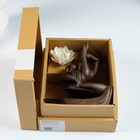 Подставка для благовоний TAKE IT EASY «Листья лотоса», набор благовоний конусы, стелющийся дым, 20×16×15 см - Фото 7