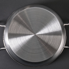 Набор кастрюль из нержавеющей стали «Тиссен», 5 предметов: 1,8 л, 2,5 л, 3,5 л, 4,5 л, 6 л, d=18/20/22/24/26 см, металлические крышки - фото 30989539