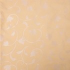 Наволочка-наперник 70х70 см на молнии Вензель беж - Фото 2