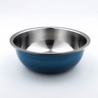 Набор мисок из нержавеющей стали «Радуга», 3 предмета: 1.5 л, 2 л, 2.5 л, 20×7.5 см/22×8 см/24×8.5 см - Фото 2