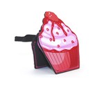 Прихватка Розовый кекс с неопреном 13х13 см, неопрен - Фото 1