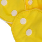 Многоразовый подгузник «Сладкие булочки», цвет жёлтый - Фото 7