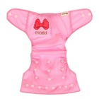 Многоразовый подгузник Крошка Я «Самая красивая», 3-15 кг, розовый - Фото 5