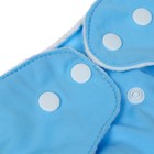 Многоразовый подгузник «Джентльмен», цвет голубой - фото 9557342