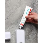 Держатель для зубных щёток и выдавливатель для зубной пасты, 15,4×6×6 см (для пасты), 11,5×5,5×3,5 см (для щёток), цвет МИКС - Фото 9