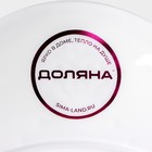 Этажерка для фруктов и десертов Доляна «Вивьен», 3 ярусная, пластик, овальная, 17×12/21×15/25.5×17 см, белая - Фото 4